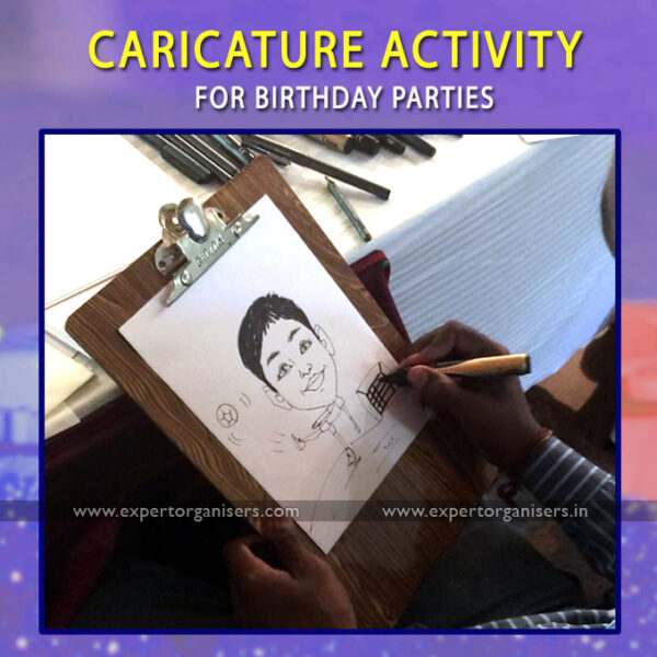 Caricature Artist for Birthday Parties in Chandigarh, Mohali, Panchkula, Zirakpur