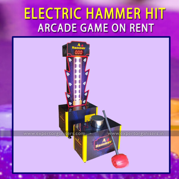 Hammer Hit Arcade Game on Rental for all kind of Events in Chandigarh, Mohali, Panchkula, Zirakpur,