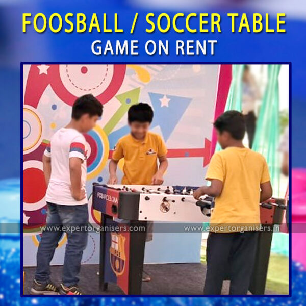 Foosball / Soccer Table on Rental for all kind of Events in Chandigarh, Mohali, Panchkula, Zirakpur,