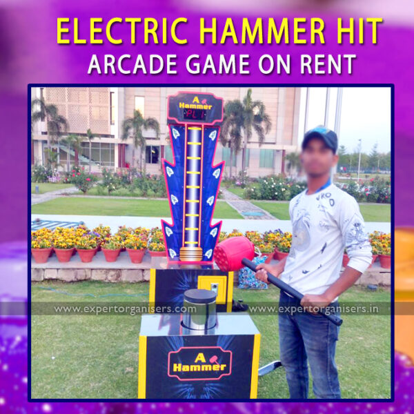 Hammer Hit Arcade Game on Rental for all kind of Events in Chandigarh, Mohali, Panchkula, Zirakpur,