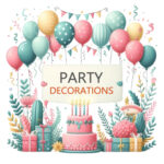 Party Decorations Services by Expert Organisers Chandigarh, Mohali, Panchkula