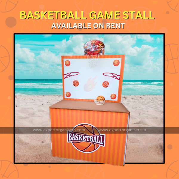 BasketBallGame Stall on Rent in Chandigarh, Mohali, Panchkula, Zirakpur, Kharar.