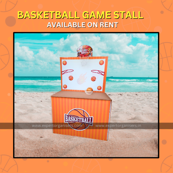 BasketBallGame Stall on Rent in Chandigarh, Mohali, Panchkula, Zirakpur, Kharar.