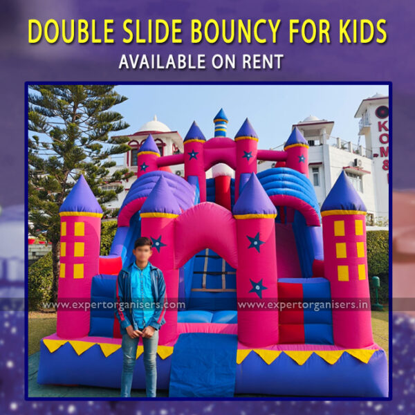 Kids Castle Bouncy on Rent in Chandigarh, Mohali, Panchkula, Zirakpur,