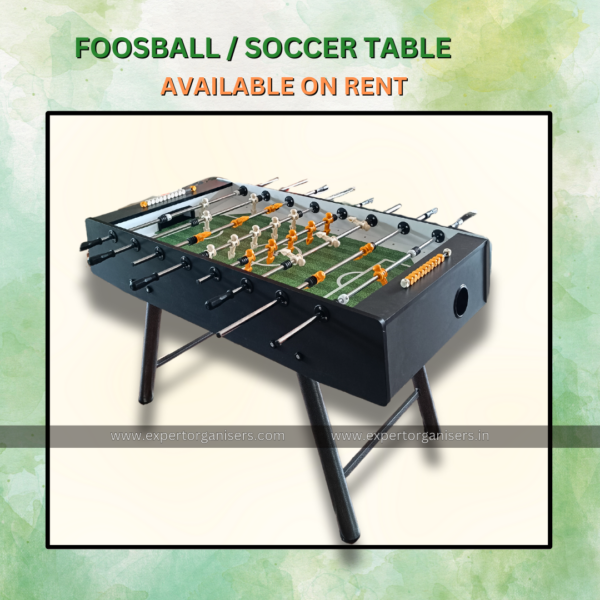 Foosball / Soccer Table on Rental for all kind of Events in Chandigarh, Mohali, Panchkula, Zirakpur,